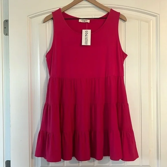 NWT Zenana tunic top Size XL - Picture 1 of 5